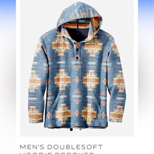 Pendleton Beach Henley Hoodie